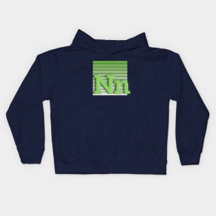 N - letter Kids Hoodie